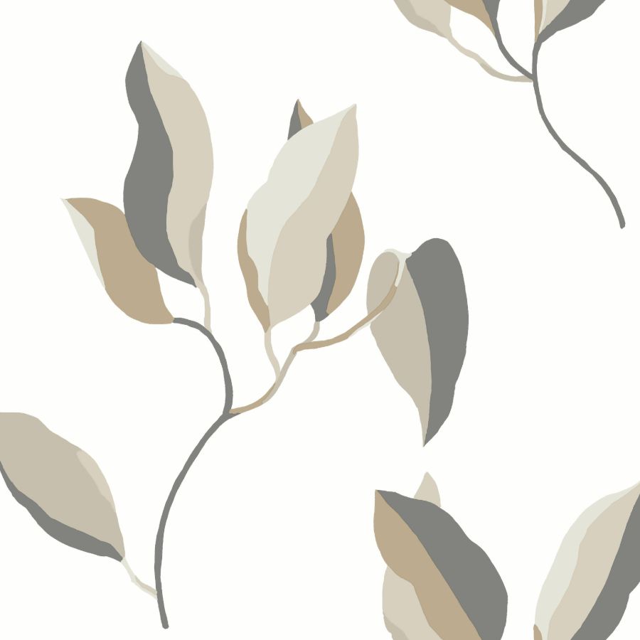 Purchase Zm2876 | Artisan Studio, Brushwork Branches Neutral & Gold - York Wallpaper