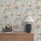 Purchase Zm2893 | Artisan Studio, Artistic Bouquet Multicolor - York Wallpaper