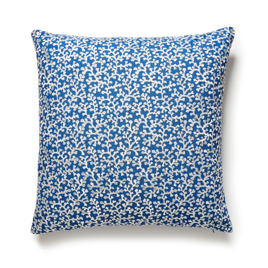 Purchase ZSHELEPILL0001 Hele Bay, Cobalt - Scalamandre Pillows
