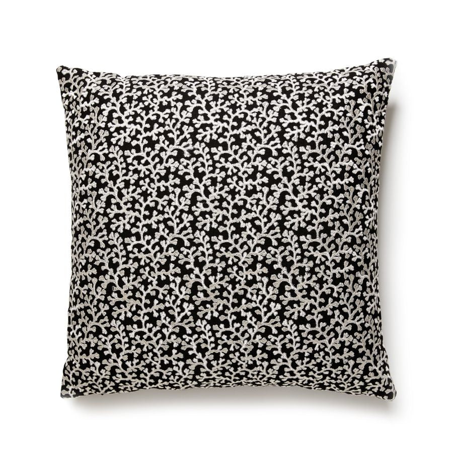 Purchase ZSHELEPILL0005 Hele Bay, Black - Scalamandre Pillows