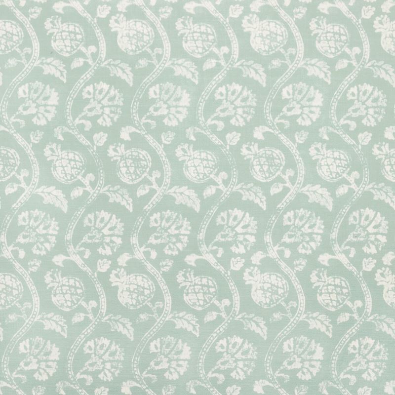 Sample AMBALLA.23.0 Amballa White Botanical Kravet Basics Fabric