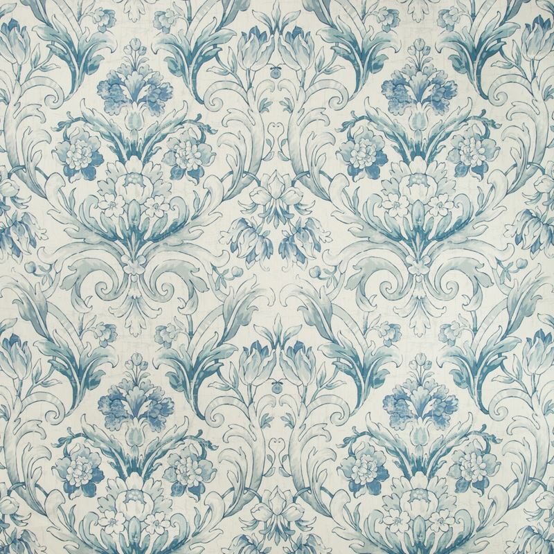Sample AVENHAM.15.0 Avenham Lake Slate Multipurpose Botanical Foliage Fabric by Kravet Basics