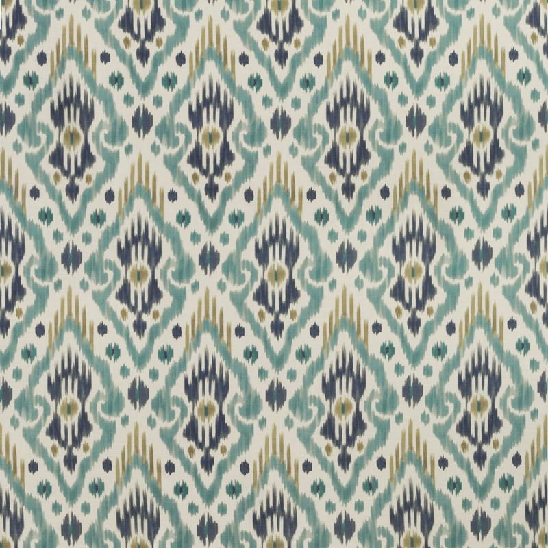 Sample CONQUET.515.0 White Ethnic Kravet Basics Fabric