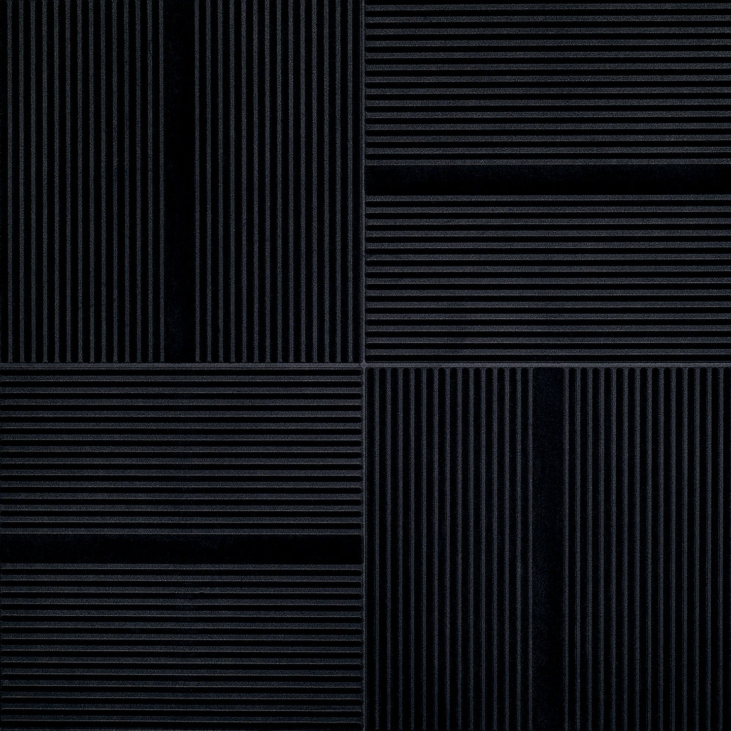 Purchase Phillip Jeffries Wallpaper - 10070, Tufted Tiles - Raven 