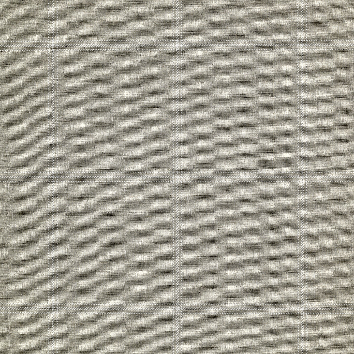 Purchase Phillip Jeffries Wallpaper - 10705, Jackson Plaid - White On Taupe 