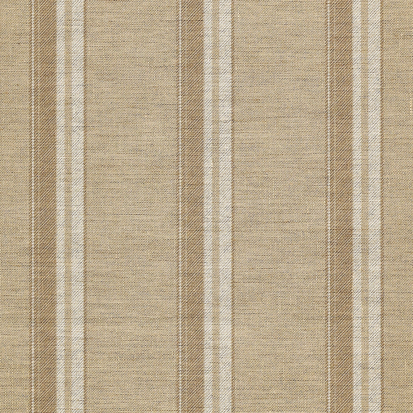 Purchase Phillip Jeffries Wallpaper - 10737, Prairie Stripe - White On Camel 