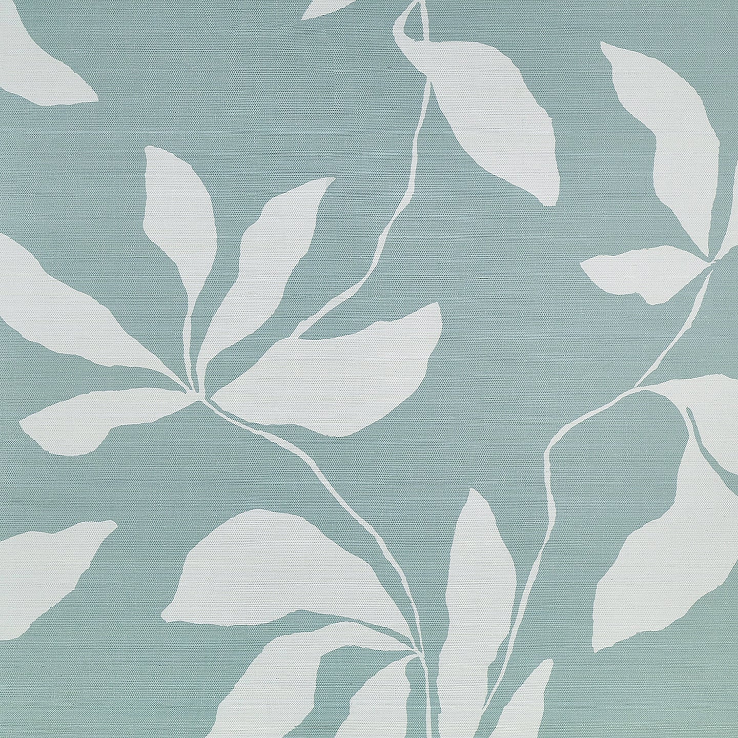 Purchase Phillip Jeffries Wallpaper - 40205, Desert Ivy - Blue Oasis On Manila Hemp