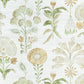 Purchase Phillip Jeffries Wallpaper - 40403, Posy - Botanic Drift On Glam Grass