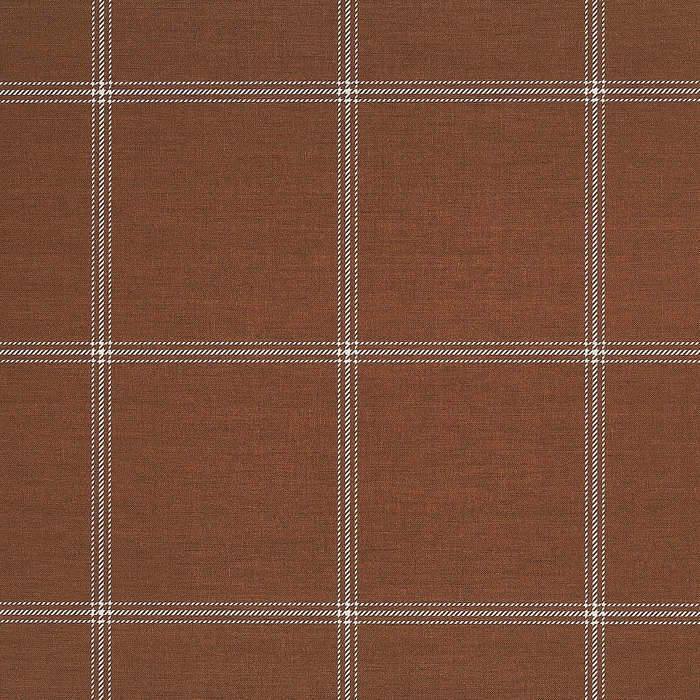 Purchase Phillip Jeffries Wallpaper - 10713, Jackson Plaid - White On Rust 