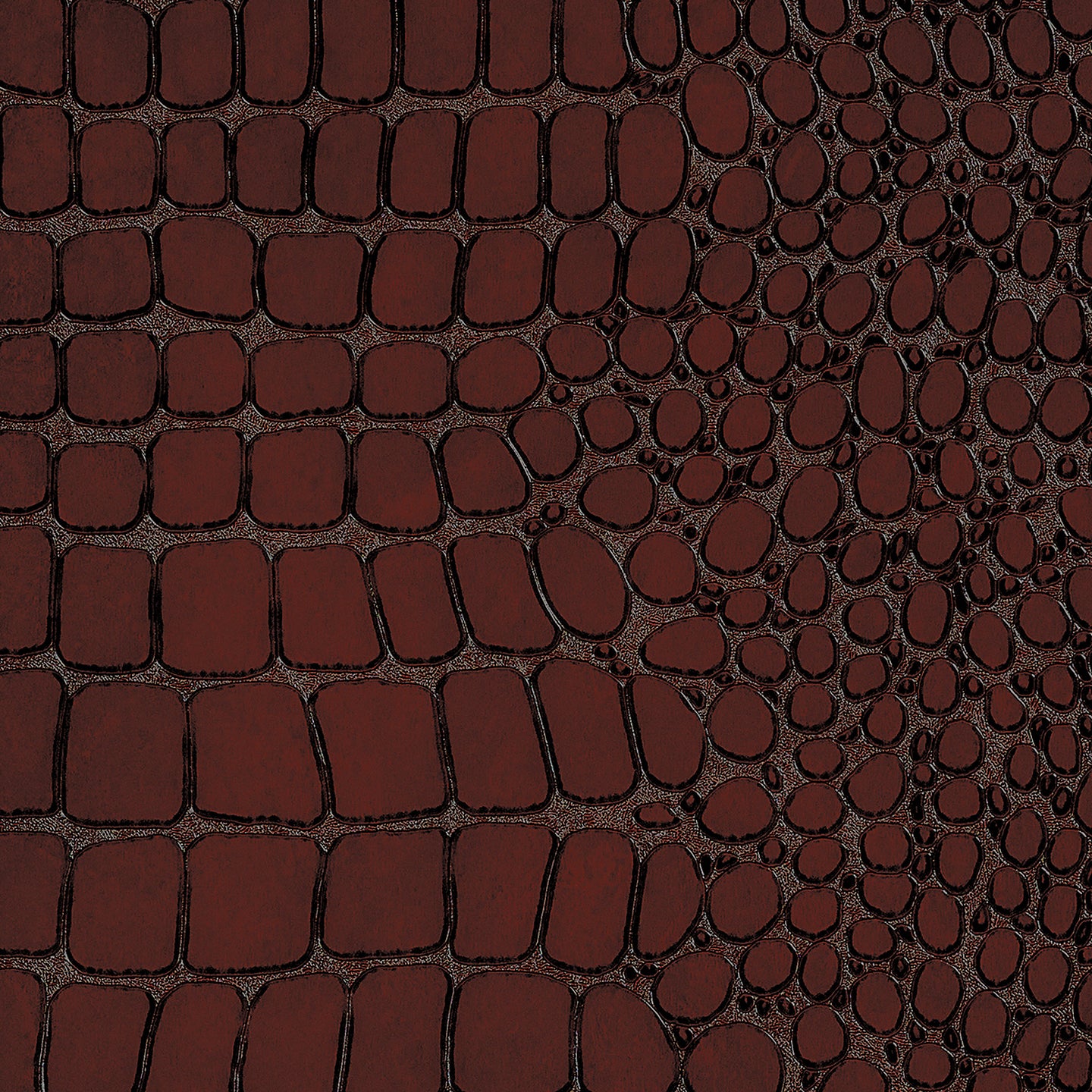 Purchase Phillip Jeffries Wallpaper - 10853, Vinyl Crocodile Rock - Oxblood