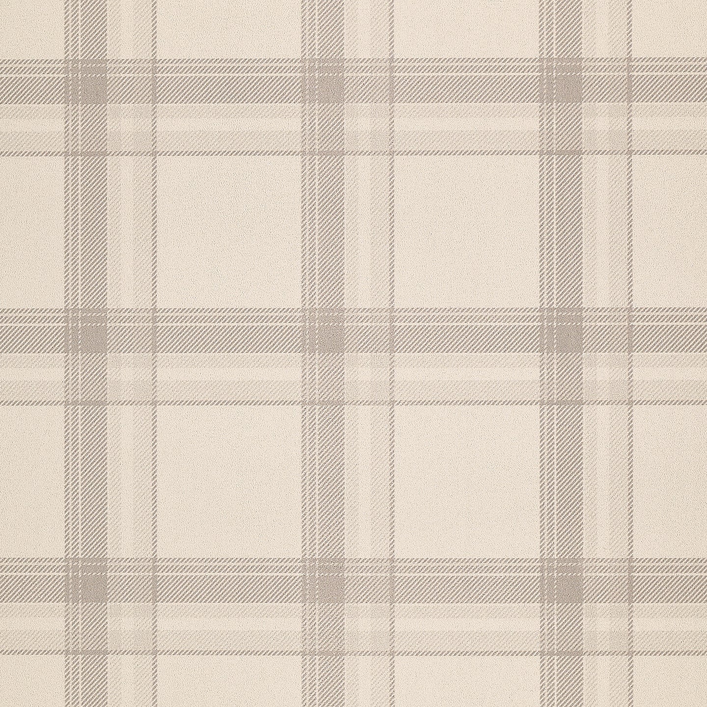 Purchase Phillip Jeffries Wallpaper - 10728, Prairie Plaid - Grey On Cream 