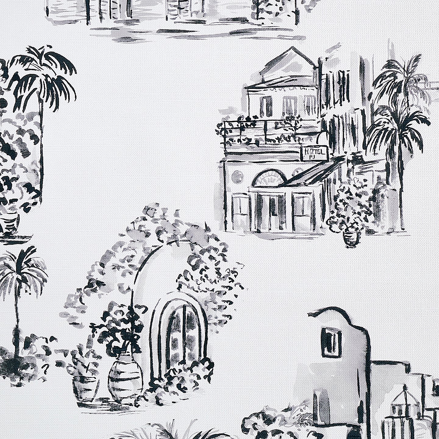 Purchase Phillip Jeffries Wallpaper - 28901, Toulouse Toile - Midnight Stroll 