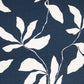 Purchase Phillip Jeffries Wallpaper - 40206, Desert Ivy - Navy Drift On Woven Walls