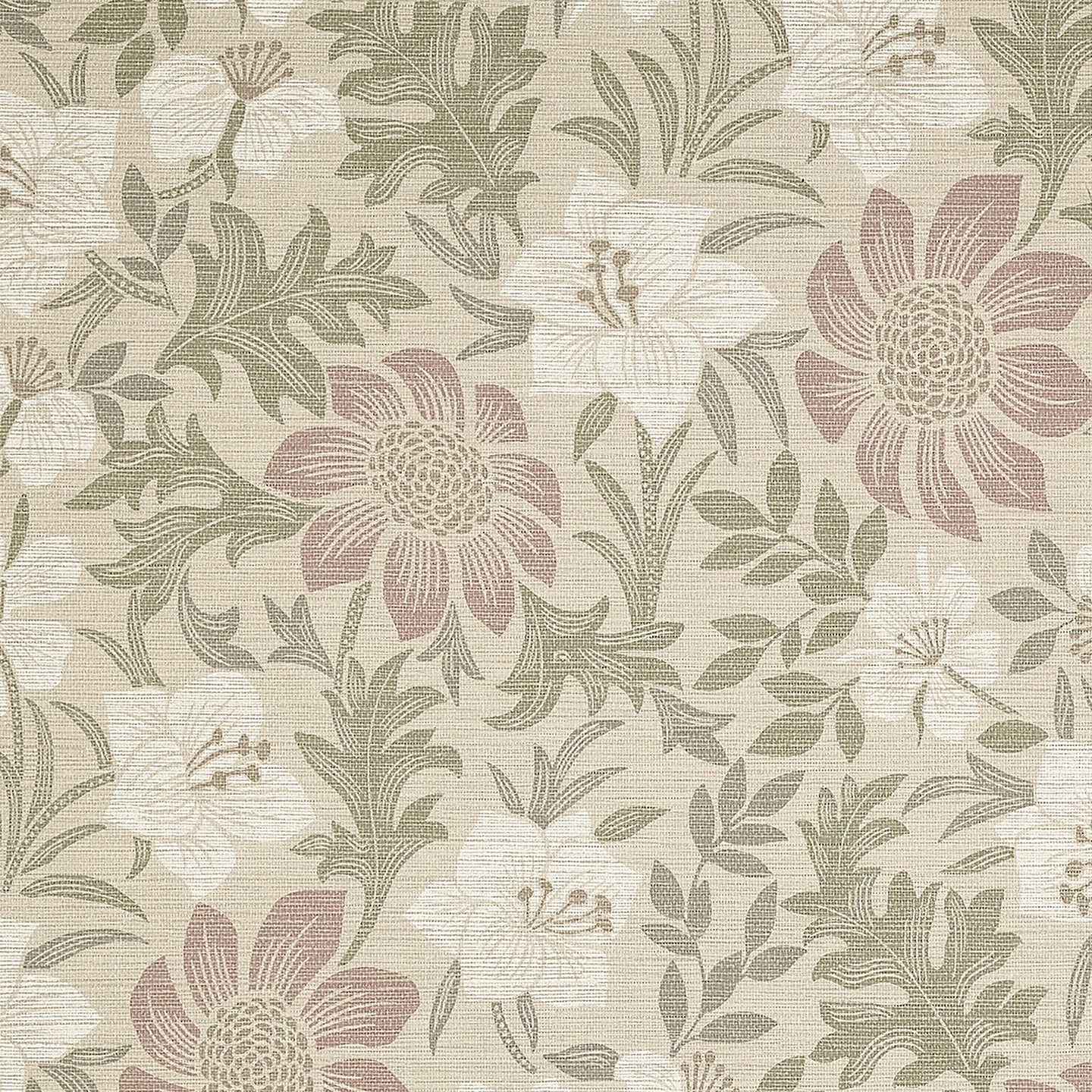 Purchase Phillip Jeffries Wallpaper - 25902, Brittany Botanicals - Rosette 