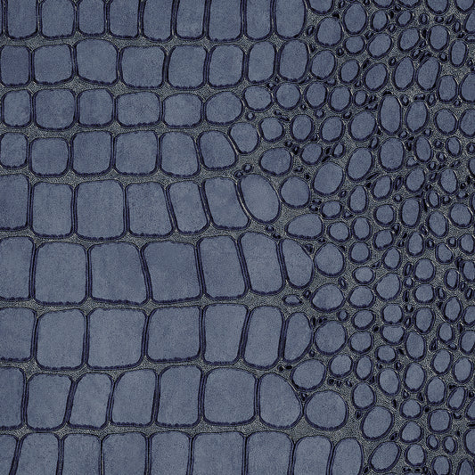 Purchase Phillip Jeffries Wallpaper - 10846, Vinyl Crocodile Rock - Victorian Blue