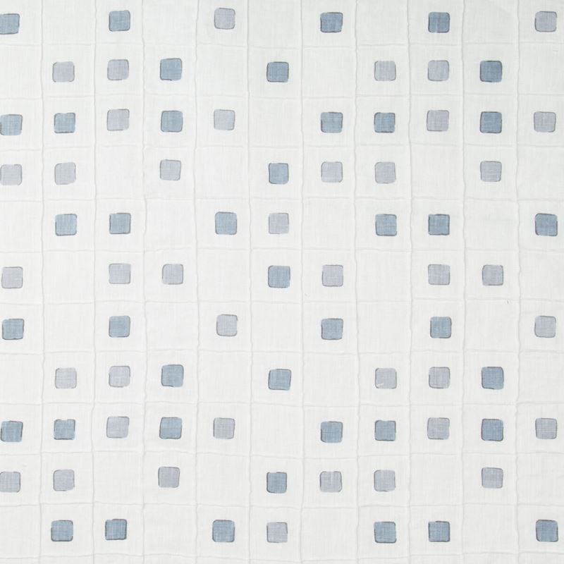Sample GRIDWORK.21.0 Gridwork Slate White Multipurpose Geometric Fabric by Kravet Basics