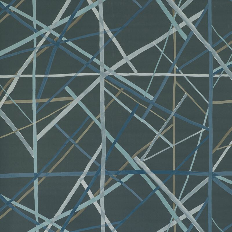 Sample GWP-3725.821.0 Simpatico Paper, Raven by Lee Jofa Modern Wallpaper