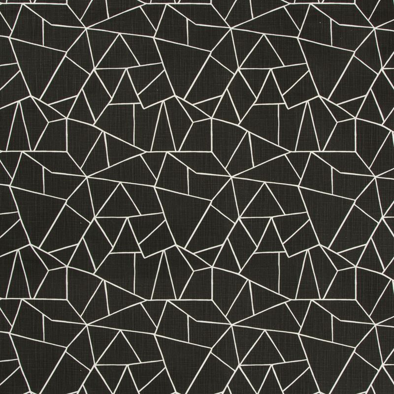 Sample HARUKA.8.0 Black Multipurpose Contemporary Fabric by Kravet Basics
