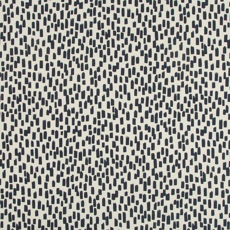 Sample INKSTROKES.50.0 Inkstrokes Admiral Indigo Multipurpose Contemporary Fabric by Kravet Basics