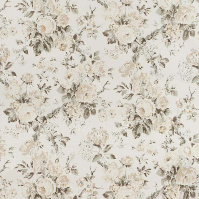 Sample P2018106.116.0 Garden Roses Wp Beige Botanical Lee Jofa Wallpaper