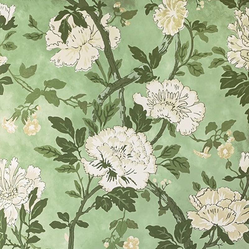 Sample P2019104.303.0 Inisfree Wp Green Botanical Lee Jofa Wallpaper
