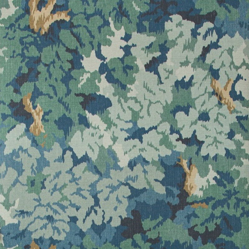 Sample P2019106.313.0 Arley Paper Multi Color Botanical Lee Jofa Wallpaper