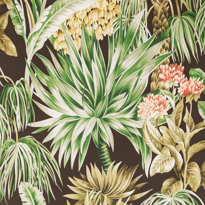 Sample P2020104.6374.0 Caluya Paper, Espresso by Lee Jofa Wallpaper