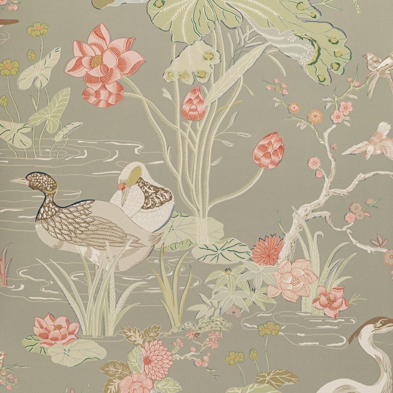 Sample P2020105.1067.0 Luzon Paper, Fawn by Lee Jofa Wallpaper
