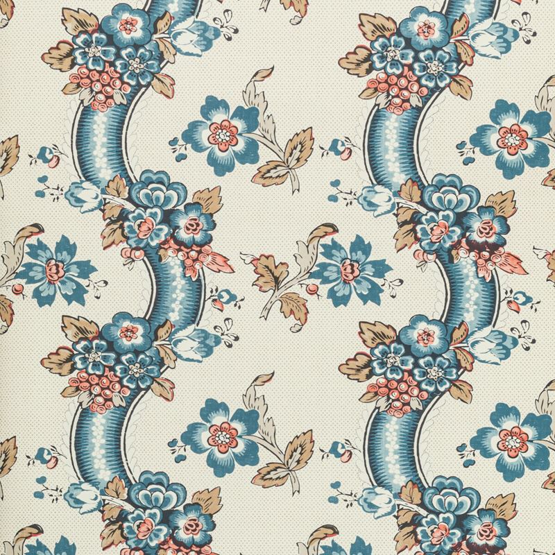 Sample P2020111.519.0 Benday Paper, Denim Berry by Lee Jofa Wallpaper