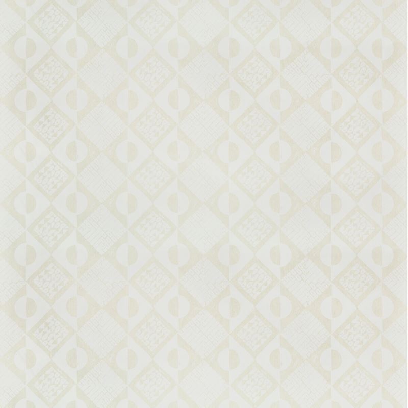 Sample PBFC-3519.1.0 Circles And Squares Wp Neutral Lee Jofa Wallpaper