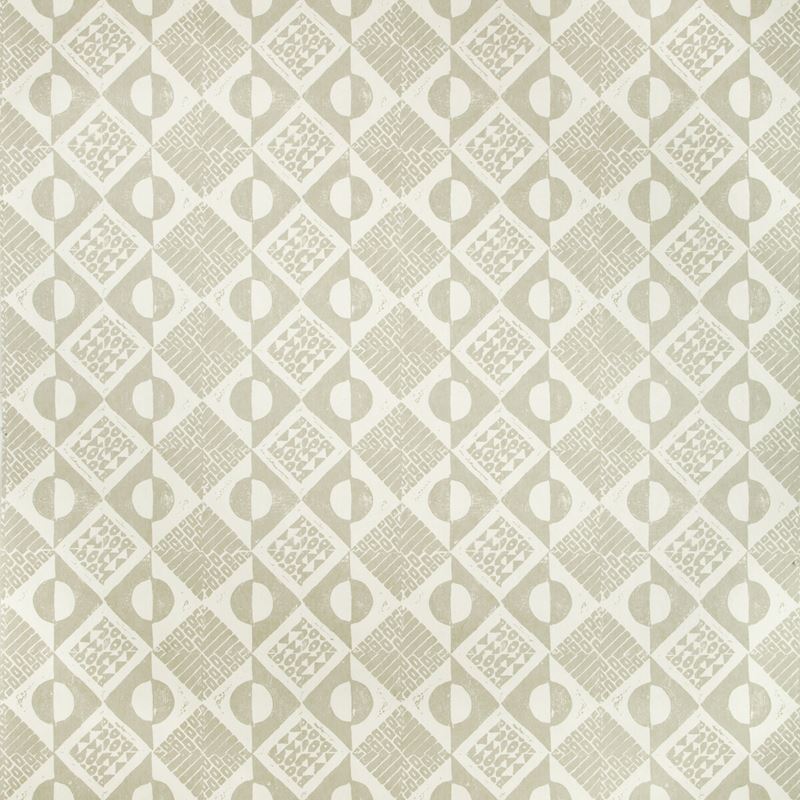 Sample PBFC-3519.113.0 Circles And Squares Wp Neutral Lee Jofa Wallpaper