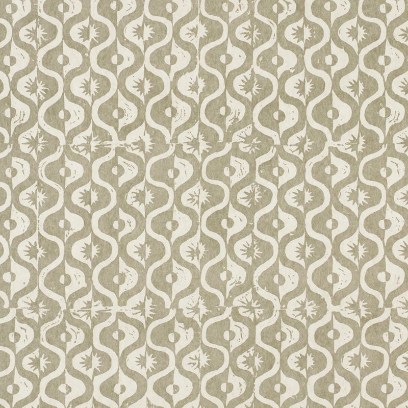 Sample PBFC-3523.106.0 Small Medallion Wp Grey Lee Jofa Wallpaper