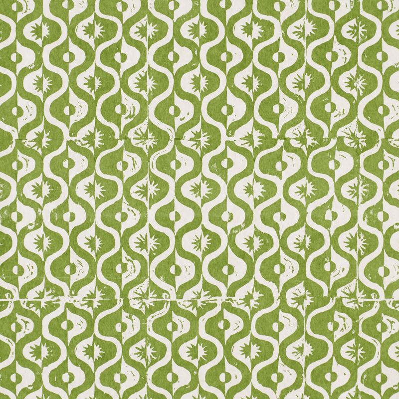 Sample PBFC-3523.3.0 Small Medallion Wp Green Lee Jofa Wallpaper