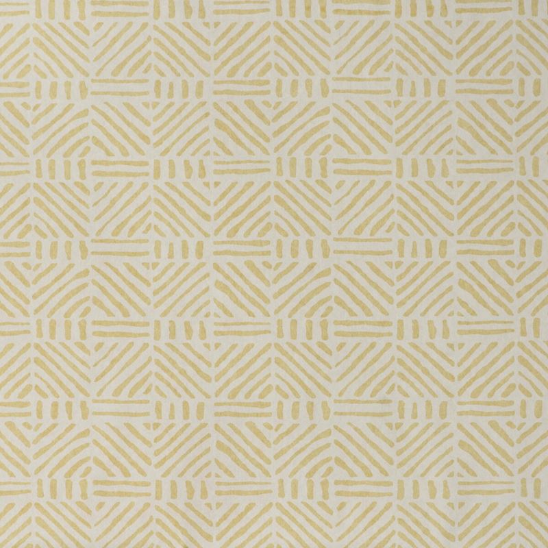 Sample PBFC-3526.14.0 Linwood Wp Yellow Geometric Lee Jofa Wallpaper