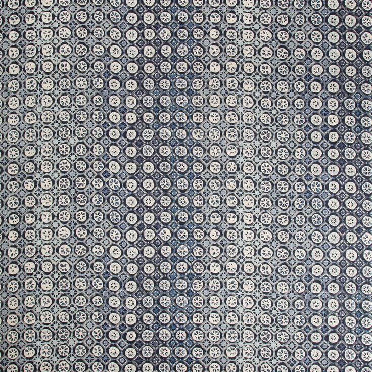 Sample PROCIDA.50.0 Procida Blue Modern/Contemporary Kravet Couture Fabric