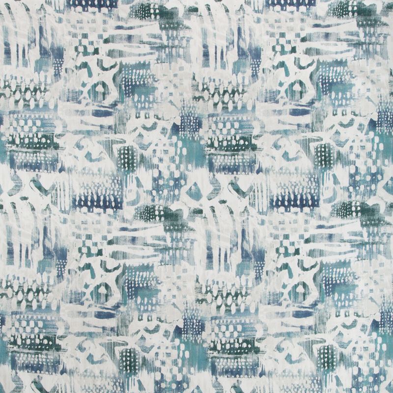 Sample SURFWOOD.35.0 Surfwood Lagoon Turquoise Multipurpose Contemporary Fabric by Kravet Basics
