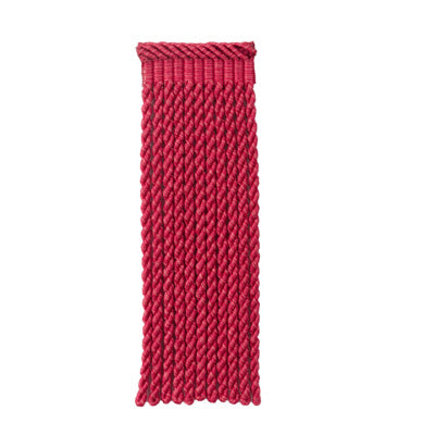 Sample T8012105-717 Coeur Bullion-L Raspberry Brunschwig and Fils Fabric