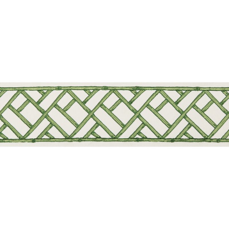 Sample T8019103-3 Torana Tape Leaf Brunschwig and Fils Fabric