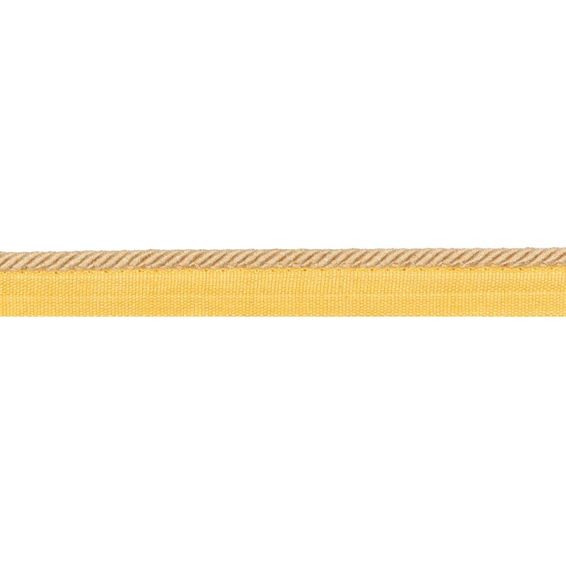 Sample T8020105.404.0 Picardy Cord Yellow/Gold Brunschwig and Fils Fabric