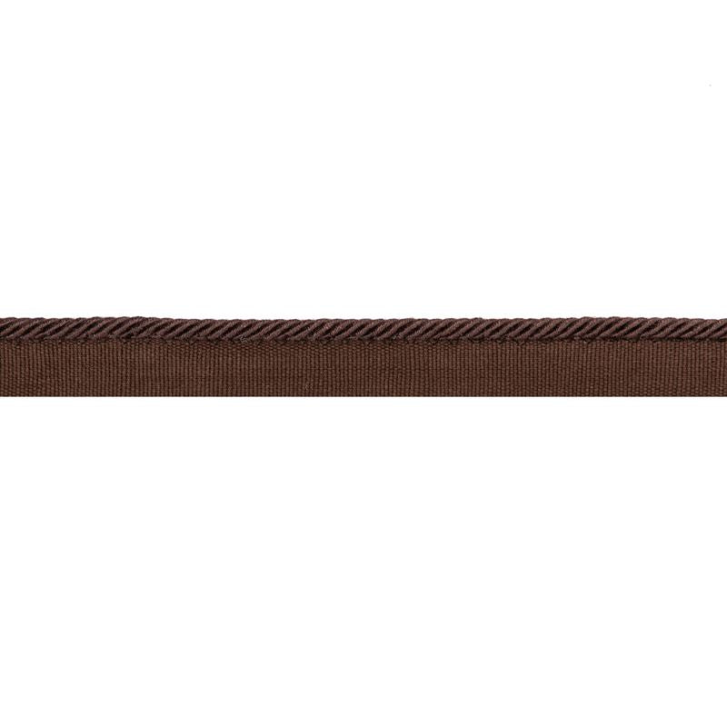 Sample T8020105.616.0 Picardy Cord Brown Brunschwig and Fils Fabric