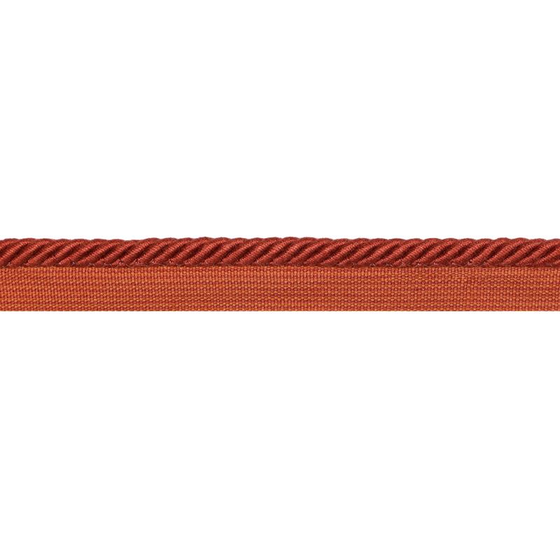 Sample T8020106.22.0 Barodet Cord Red Brunschwig and Fils Fabric