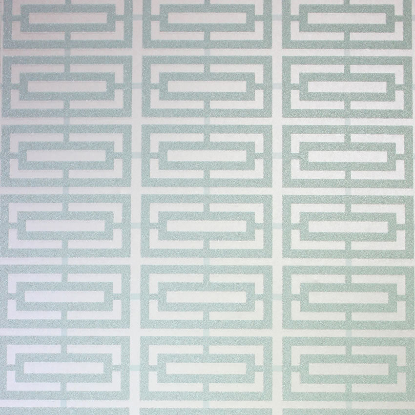 Purchase Sample Osborne and Little Kikko Trellis Aqua W6176-01