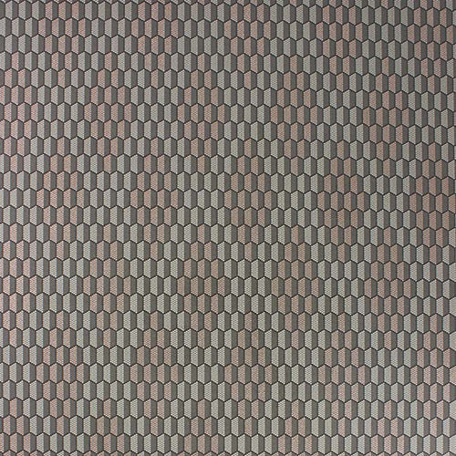 Purchase Sample Osborne and Little Honeycomb Cappuccino-Metallic Bronze W6762-01