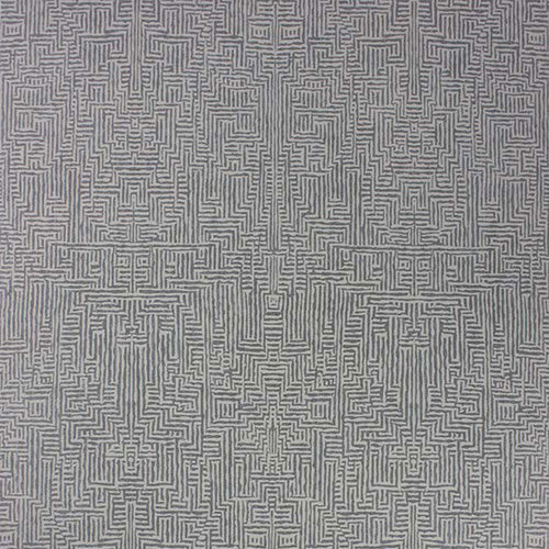Purchase Sample Osborne and Little Labyrinth Stone-Soft Black W6765-01