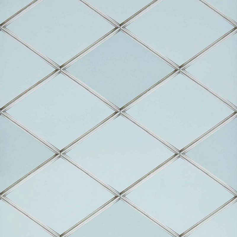 Purchase Sample - W7451-02 Mansfield Park Palm House Trellis Sky Osborne & Little Wallpaper