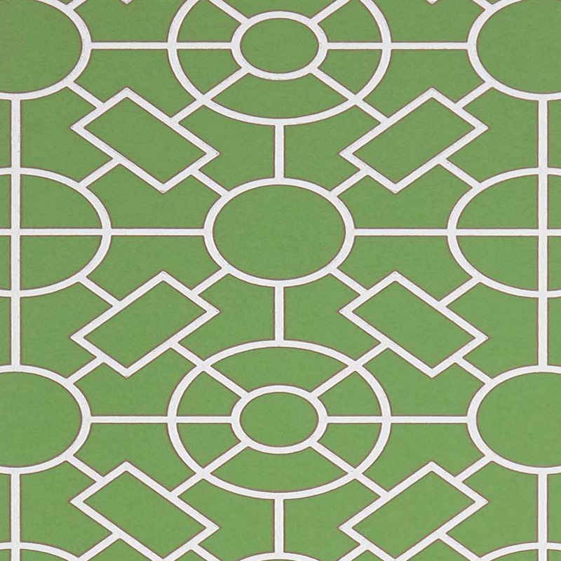 Purchase Product# W7455-02 pattern name & colorMansfield Park Knot Garden Garden Green Osborne & Little Wallpaper