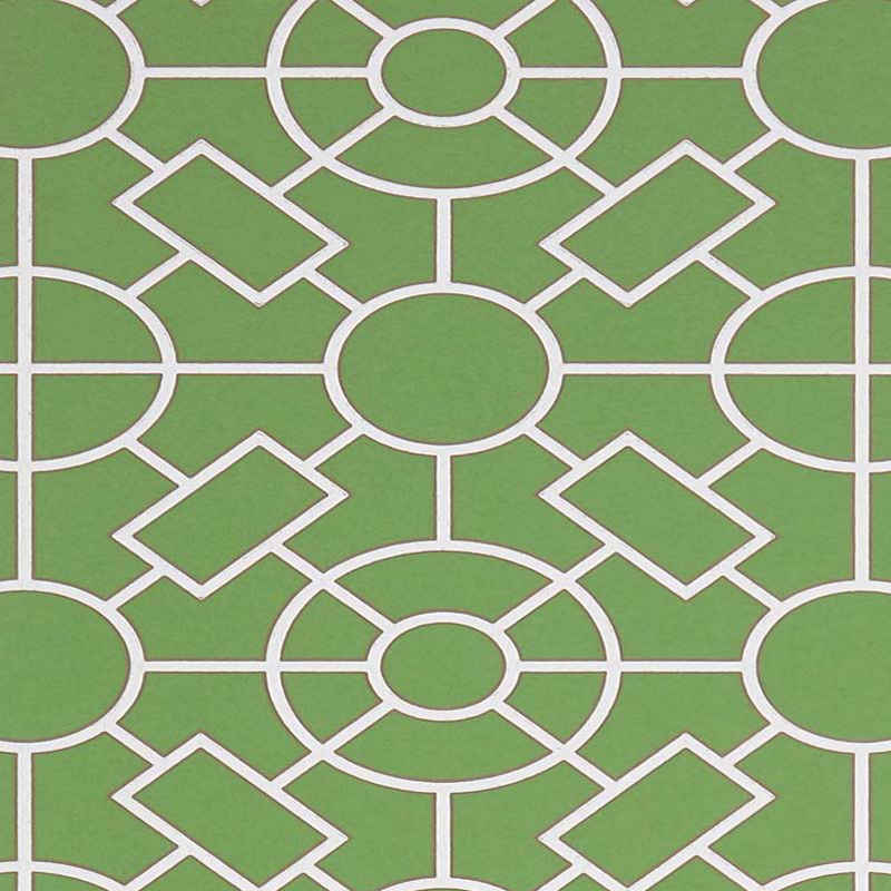 Purchase Sample - W7455-02 Mansfield Park Knot Garden Garden Green Osborne & Little Wallpaper