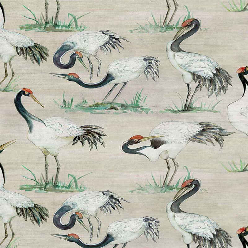 W7456 01 Mansfield Park Cranes Linen Mansfield Park Osborne Lit w7456-01-mansfield-park-cranes-linen-mansfield-park-osborne-lit