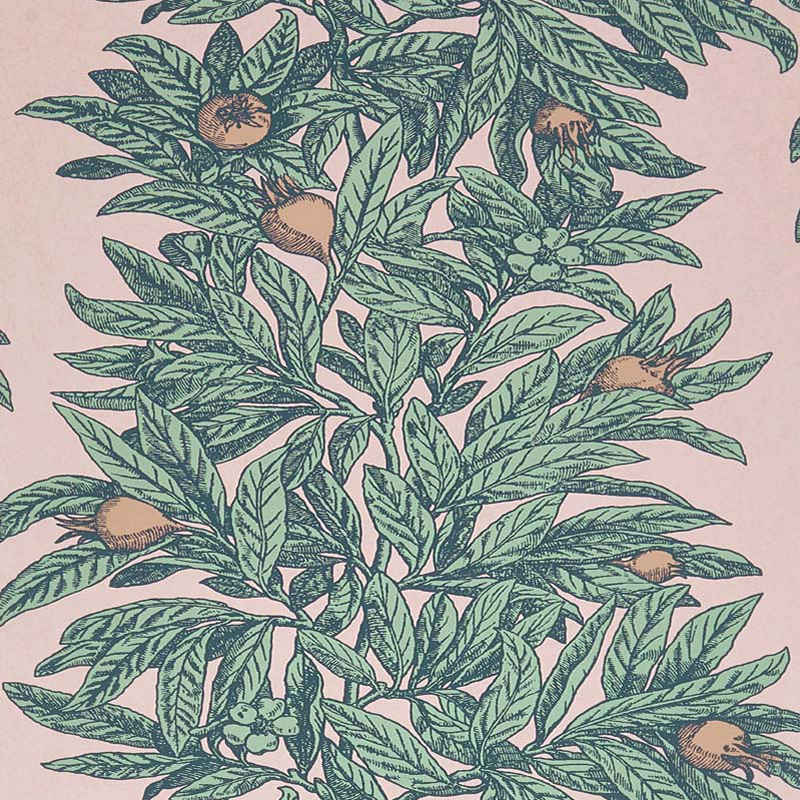 Purchase Pattern number W7458-01 pattern name & colorMansfield Park Medlar Blush/Mint Osborne & Little Wallpaper