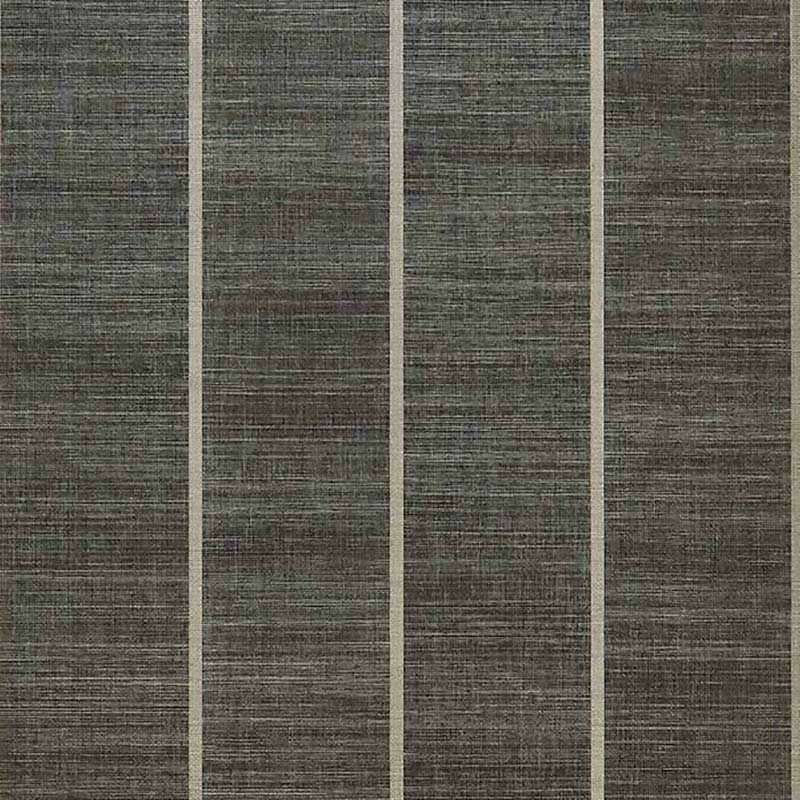 Purchase Sample - W7558-06 Shoji Vinyl Charcoal Osborne & Little Wallpaper